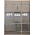 Perfiles de aluminio para vidrio de cortina, perfil de pared